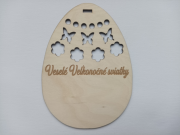 Veľkonočné drevené vajíčko