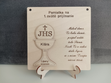 pamiatka na 1.sväté prijímanie